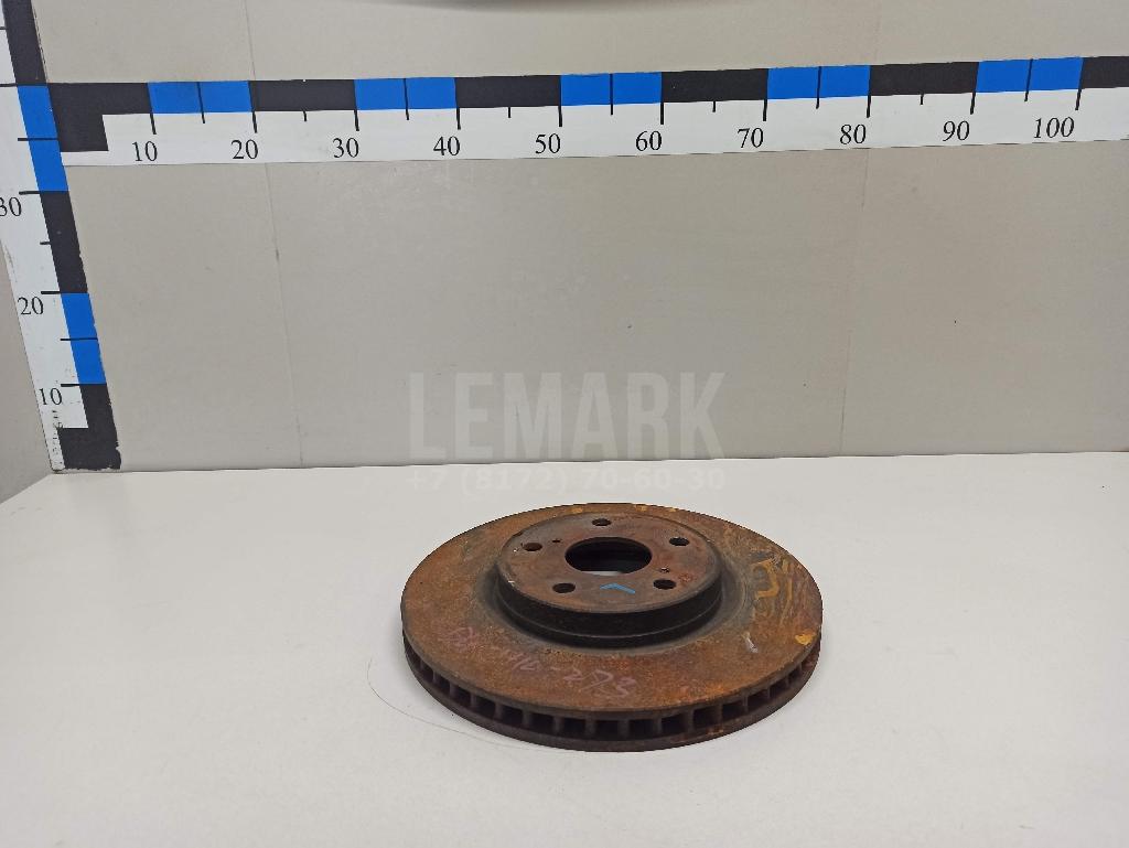Диск тормозной передний вентилируемый 4351233130 Toyota