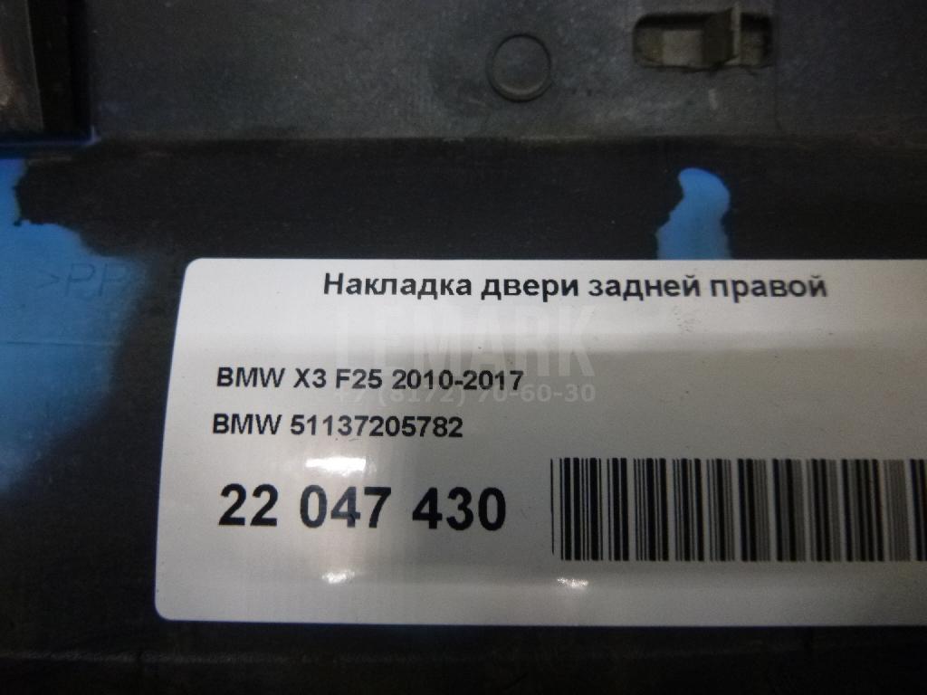 Накладка двери задней правой