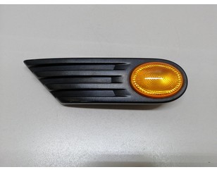 Повторитель на крыло правый желтый для Mini R56 2005-2014 БУ состояние отличное