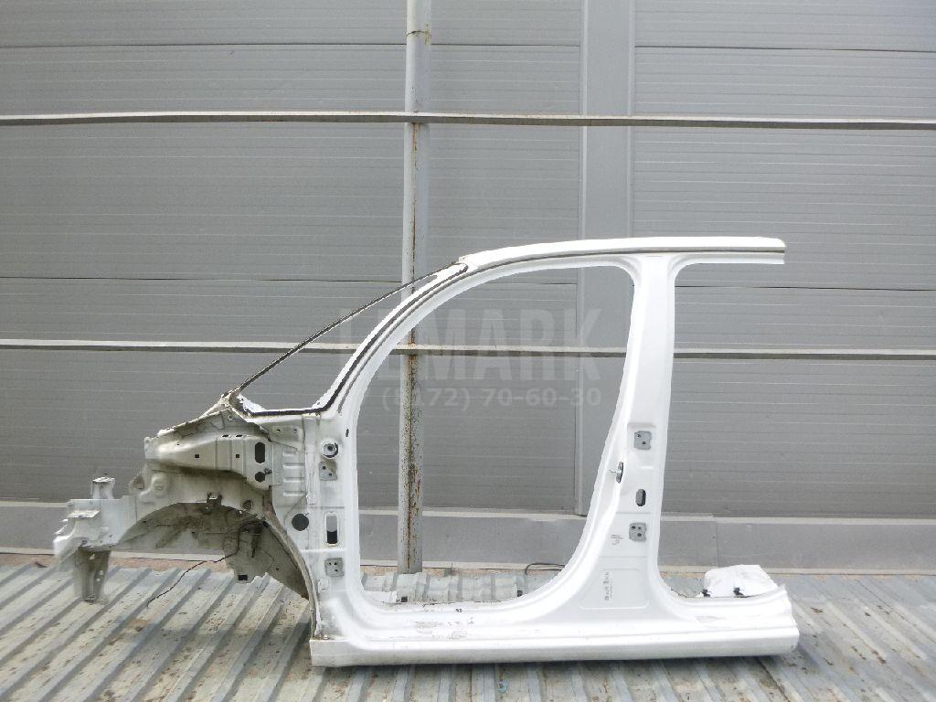 Порог со стойкой левый для  Citroen C4 2004-2011