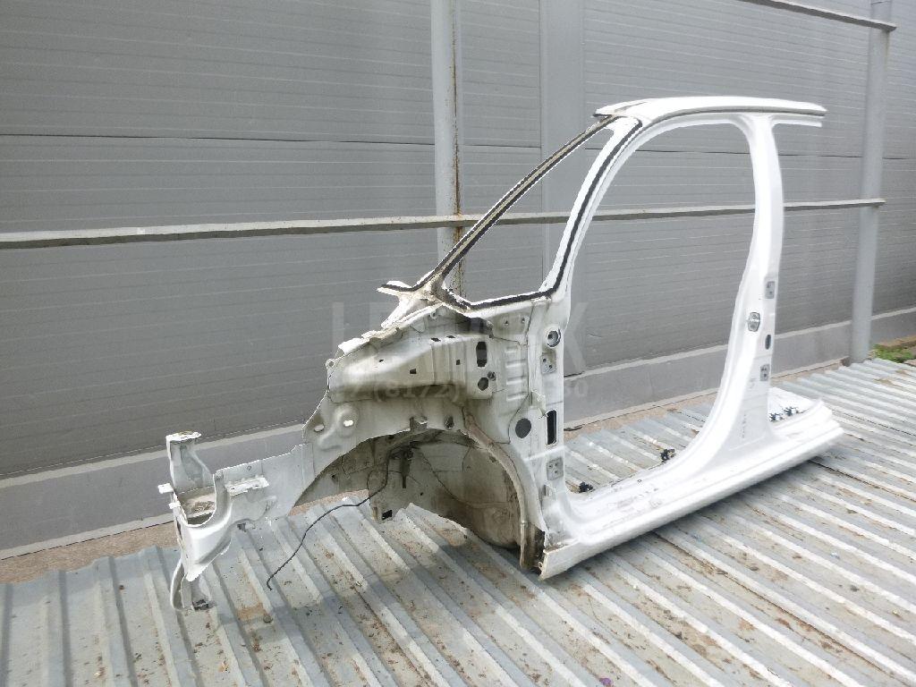 Порог со стойкой левый для  Citroen C4 2004-2011