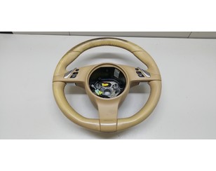 Рулевое колесо для AIR BAG (без AIR BAG) для Porsche Panamera 2010-2016 б/у состояние удовлетворительное