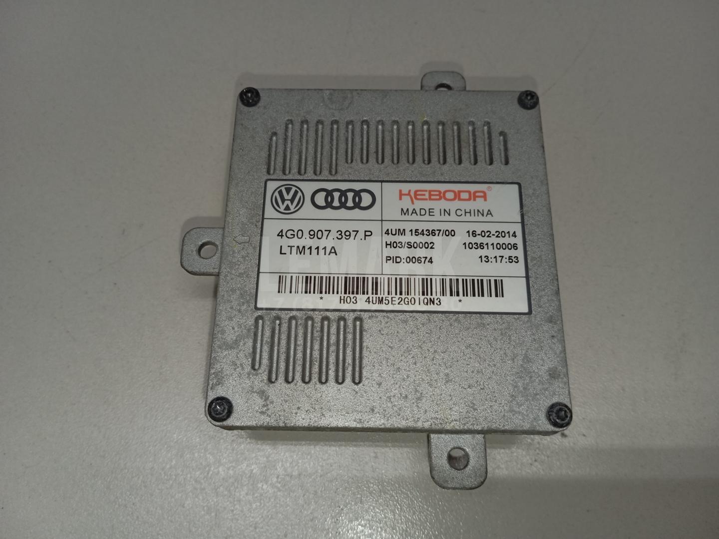 Блок управления светом 4G0907397P VAG
