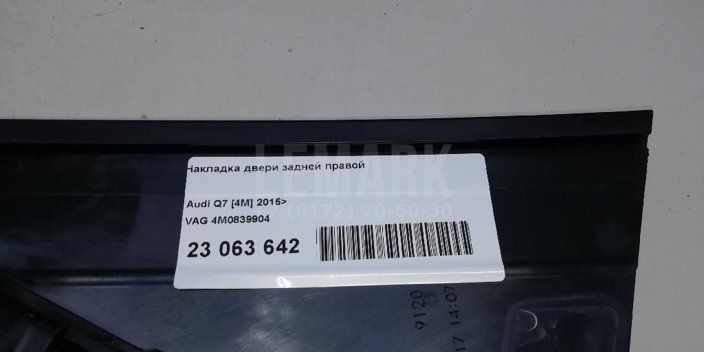 Накладка двери задней правой