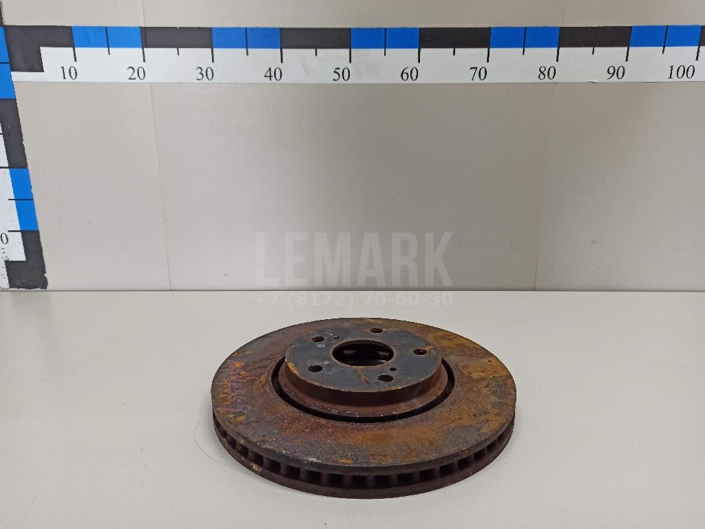 Диск тормозной передний вентилируемый 4351233130 Toyota