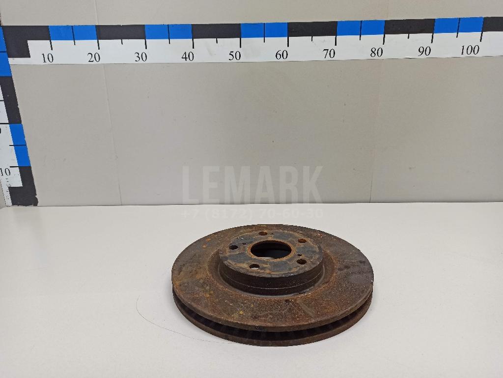 Диск тормозной передний вентилируемый 4351233140 Toyota