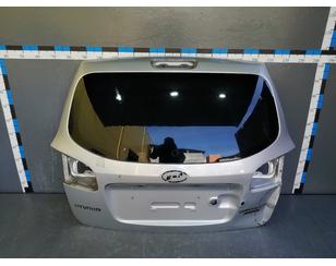 Дверь багажника со стеклом для Hyundai Santa Fe (CM) 2006-2012 с разборки состояние удовлетворительное
