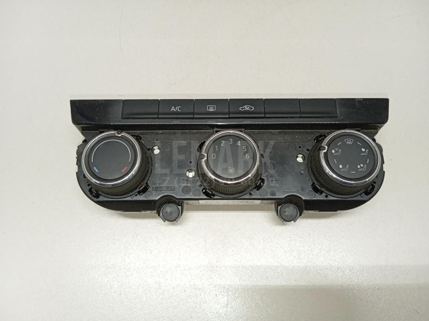 Блок управления климатической установкой 5ED820047FYMS VAG