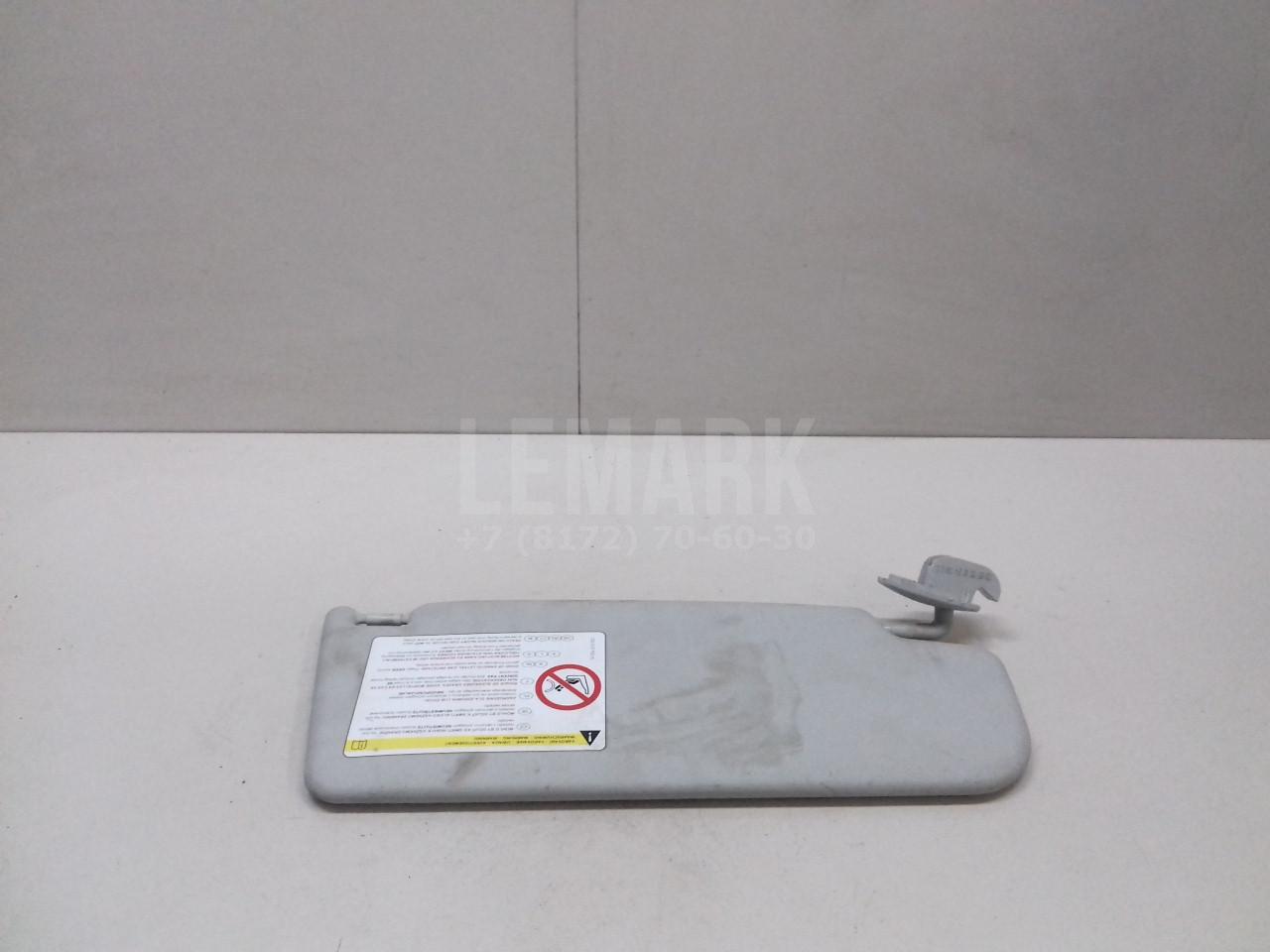 Козырек солнцезащитный (внутри) 1Z0857551BD2F4 VAG