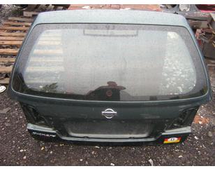 Дверь багажника со стеклом для Nissan Primera WP11E 1998-2001 б/у состояние удовлетворительное