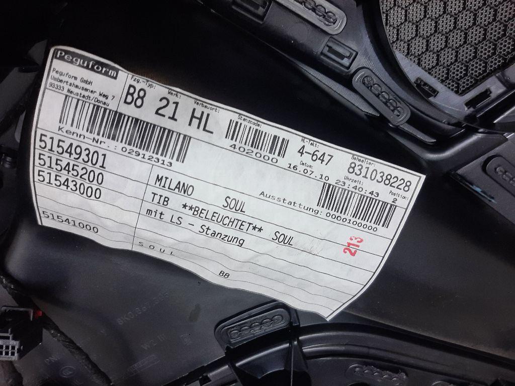 Обшивка двери задней левой для  Audi A4 [B6] 2000-2004