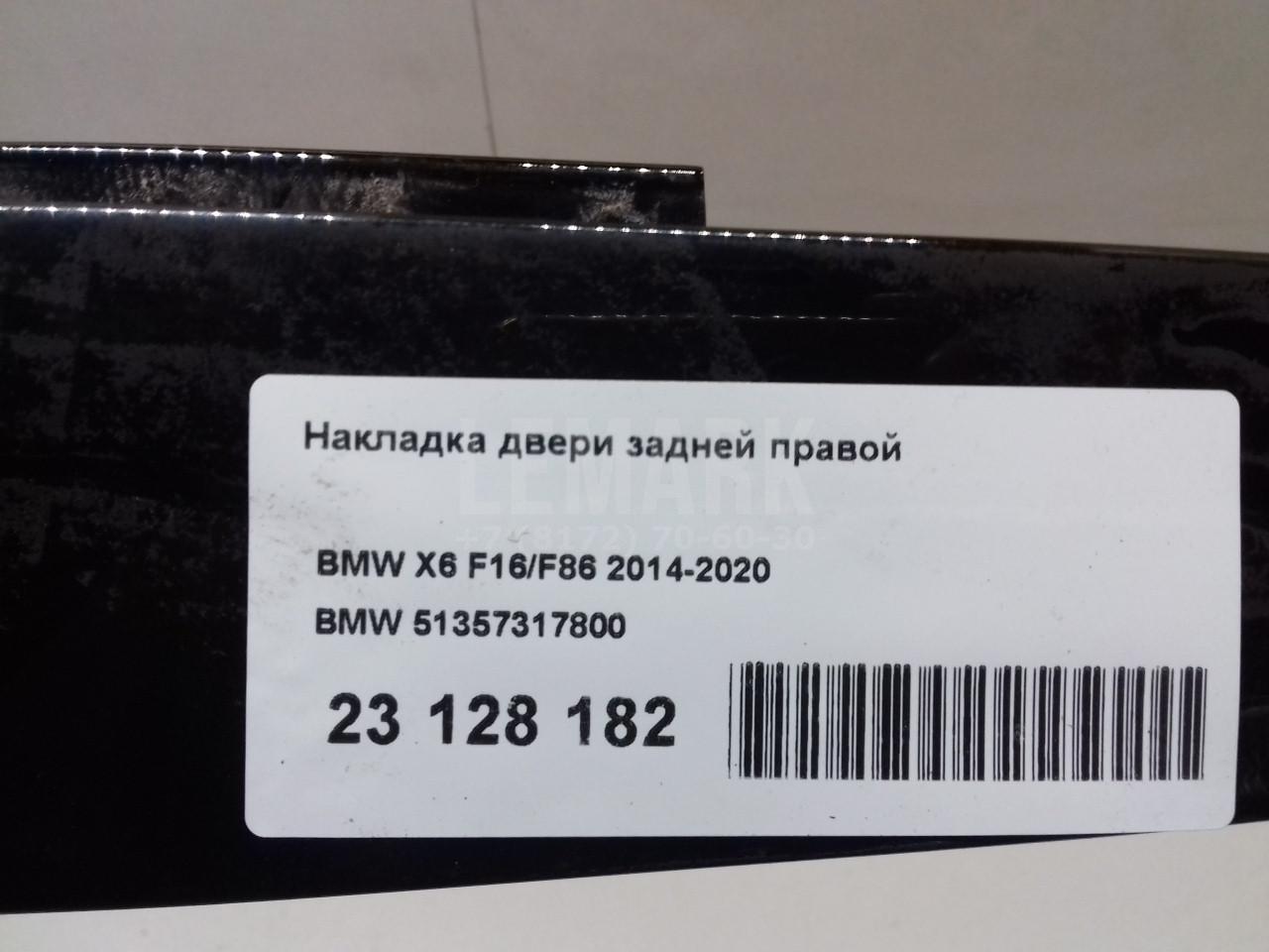 Накладка двери задней правой