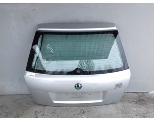 Дверь багажника со стеклом для Skoda Fabia 1999-2007 б/у состояние хорошее