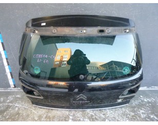 Дверь багажника со стеклом для Citroen C4 II 2011> б/у состояние отличное