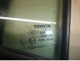 Стекло двери передней левой (форточка) Toyota 68126-0D010