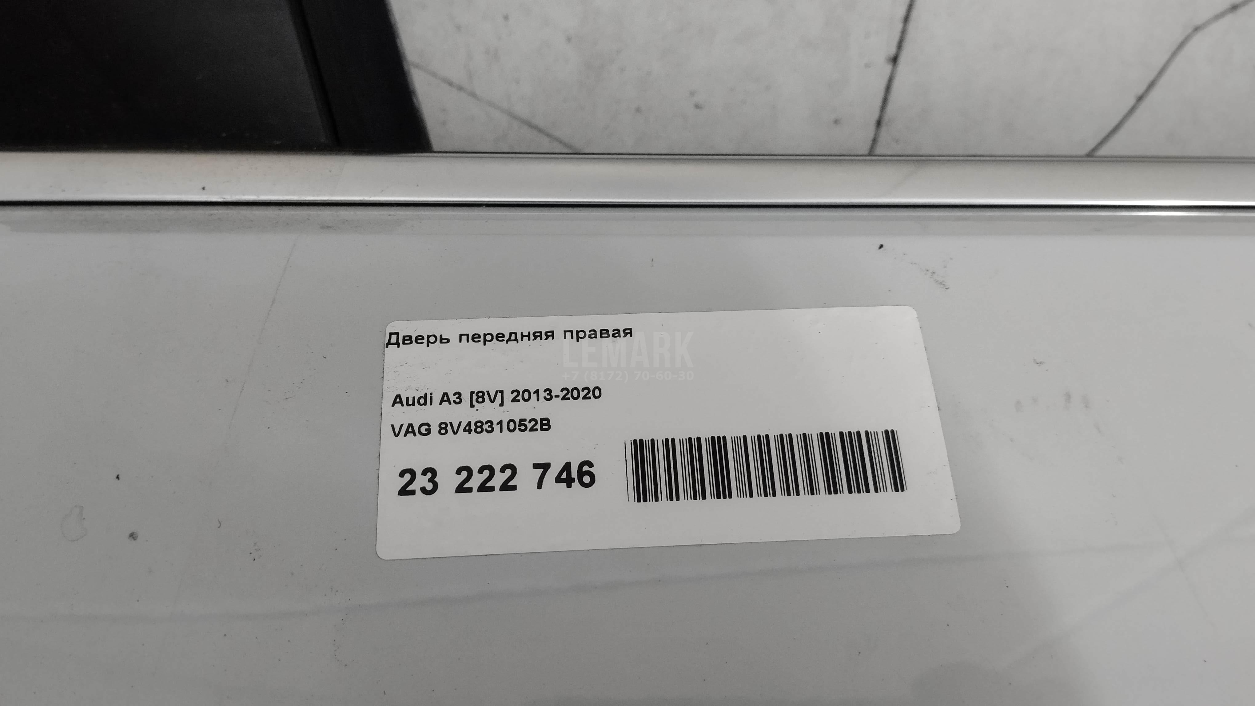 Дверь передняя правая для  BMW 4-serie F36 Gran Coupe 2015-2021