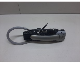 Ручка двери передней наружная левая для Skoda Yeti 2009-2018 с разбора состояние отличное