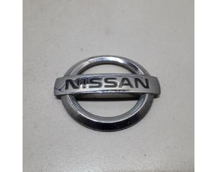 Эмблема на крышку багажника для Nissan Qashqai+2 (JJ10) 2008-2014 б/у состояние отличное