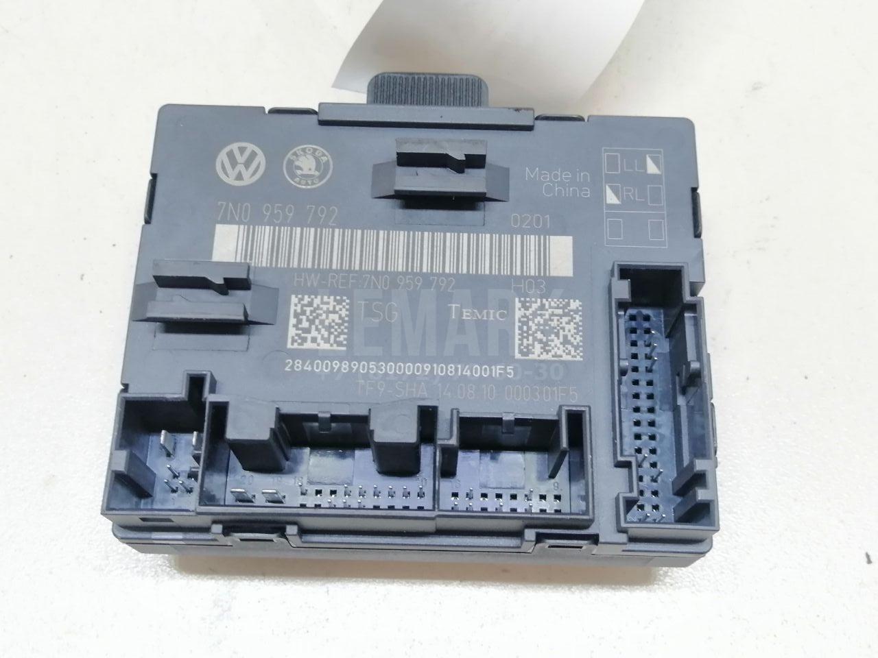 Блок комфорта 7N0959792 VAG