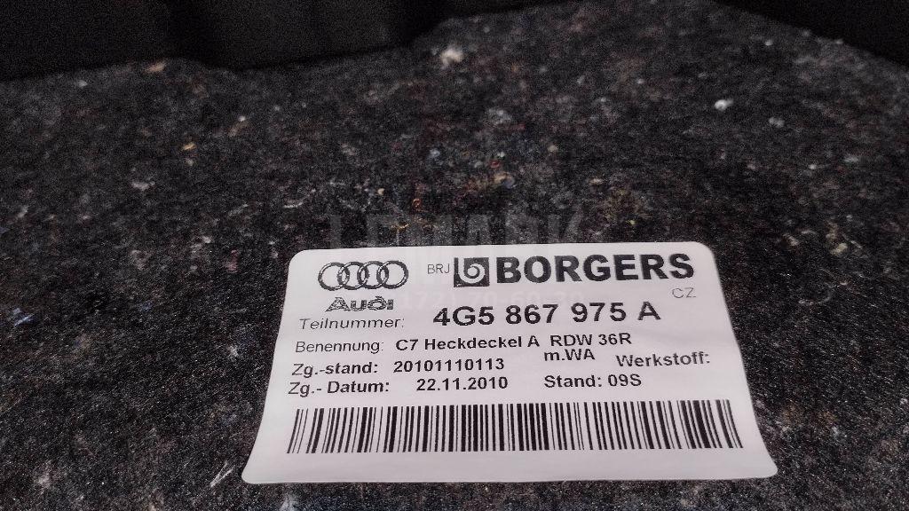 Обшивка крышки багажника для  Audi A4 [B6] 2000-2004