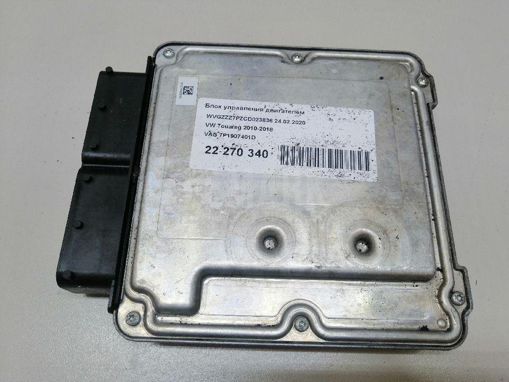 Блок управления двигателем 7P1907401D VAG