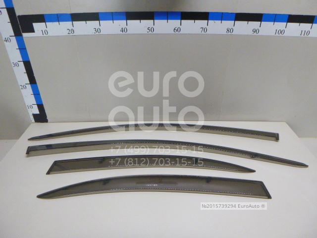 Ветровики (дефлекторы) бокового стекла к-кт для Mitsubishi Lancer (CX,CY) 2007-2017