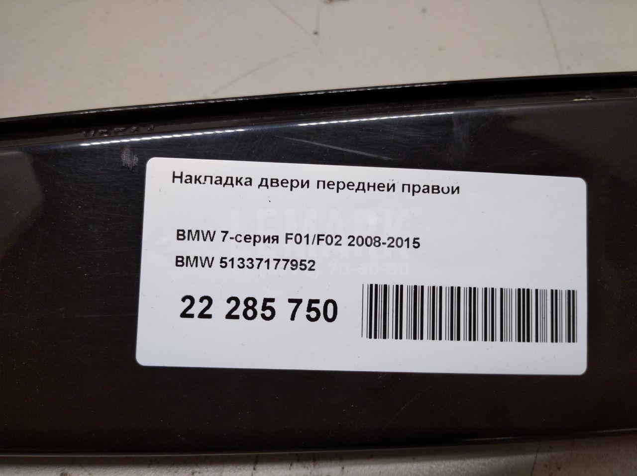 Накладка двери передней правой для  Audi Allroad quattro 2012-2019