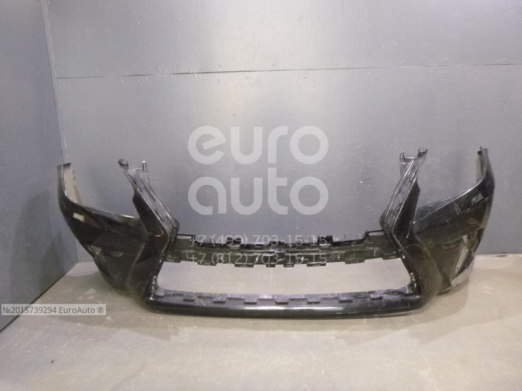 Бампер передний Lexus GX 13-19 (Под омыватели фар/ Под ПТФ/ Под сонары(парктроники))