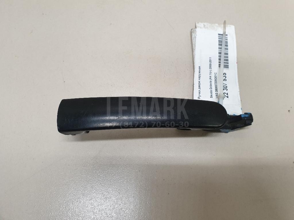 Ручка двери наружная 3B0837205G01C VAG