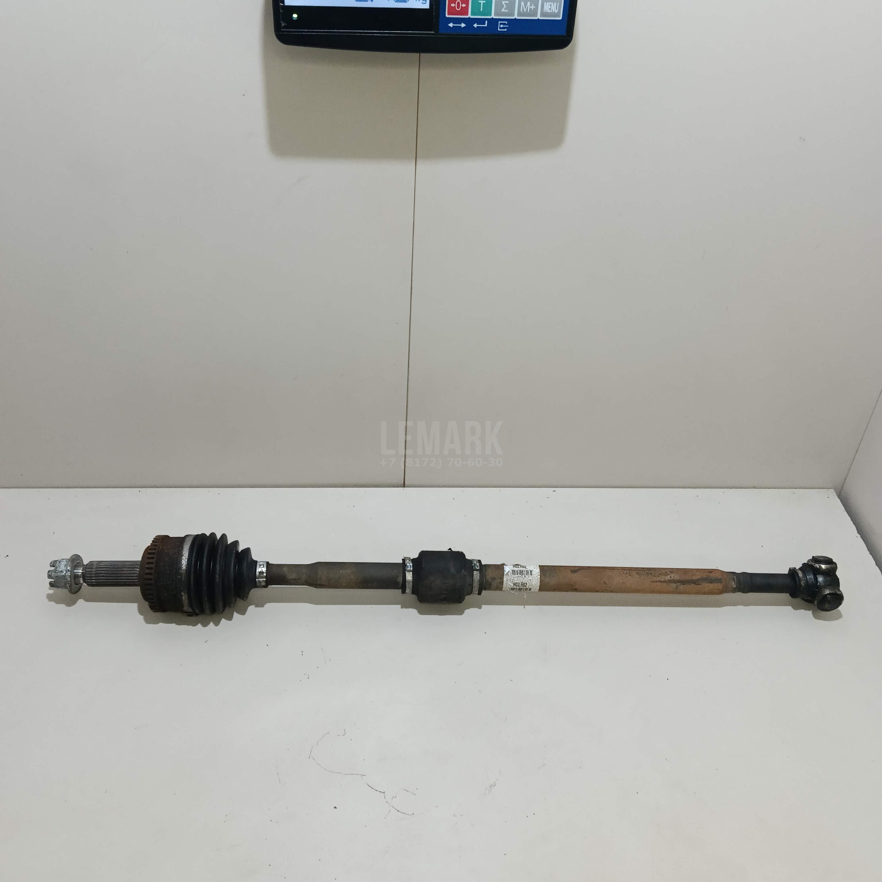 Полуось передняя правая 495002H012 Hyundai-Kia