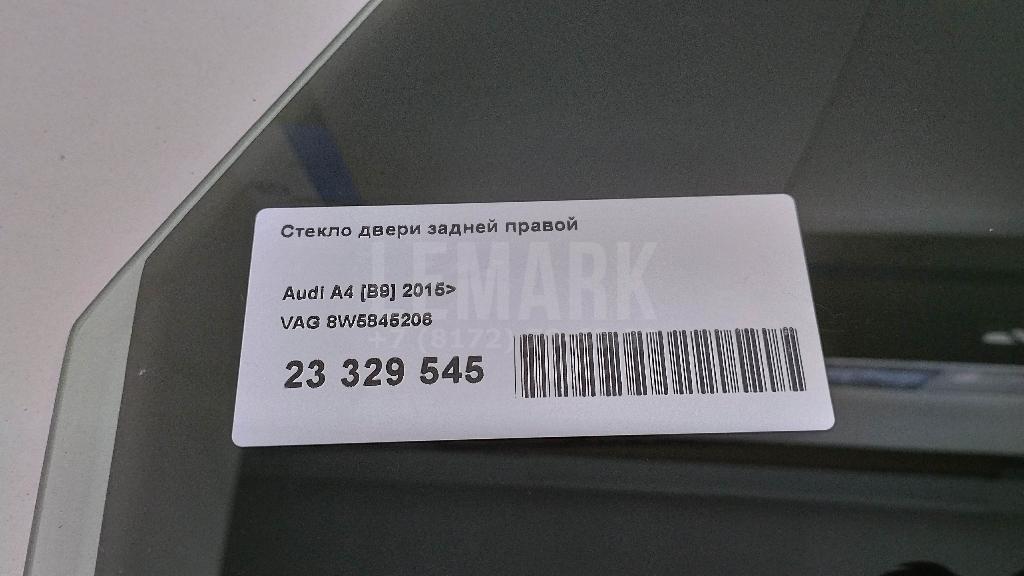 Стекло двери задней правой для  Audi 100/200 [44] 1983-1991