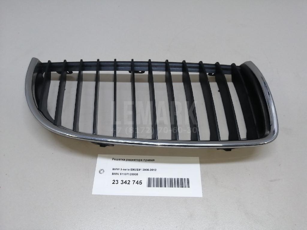 Решетка радиатора правая для  BMW 5-serie E60/E61 2003-2009