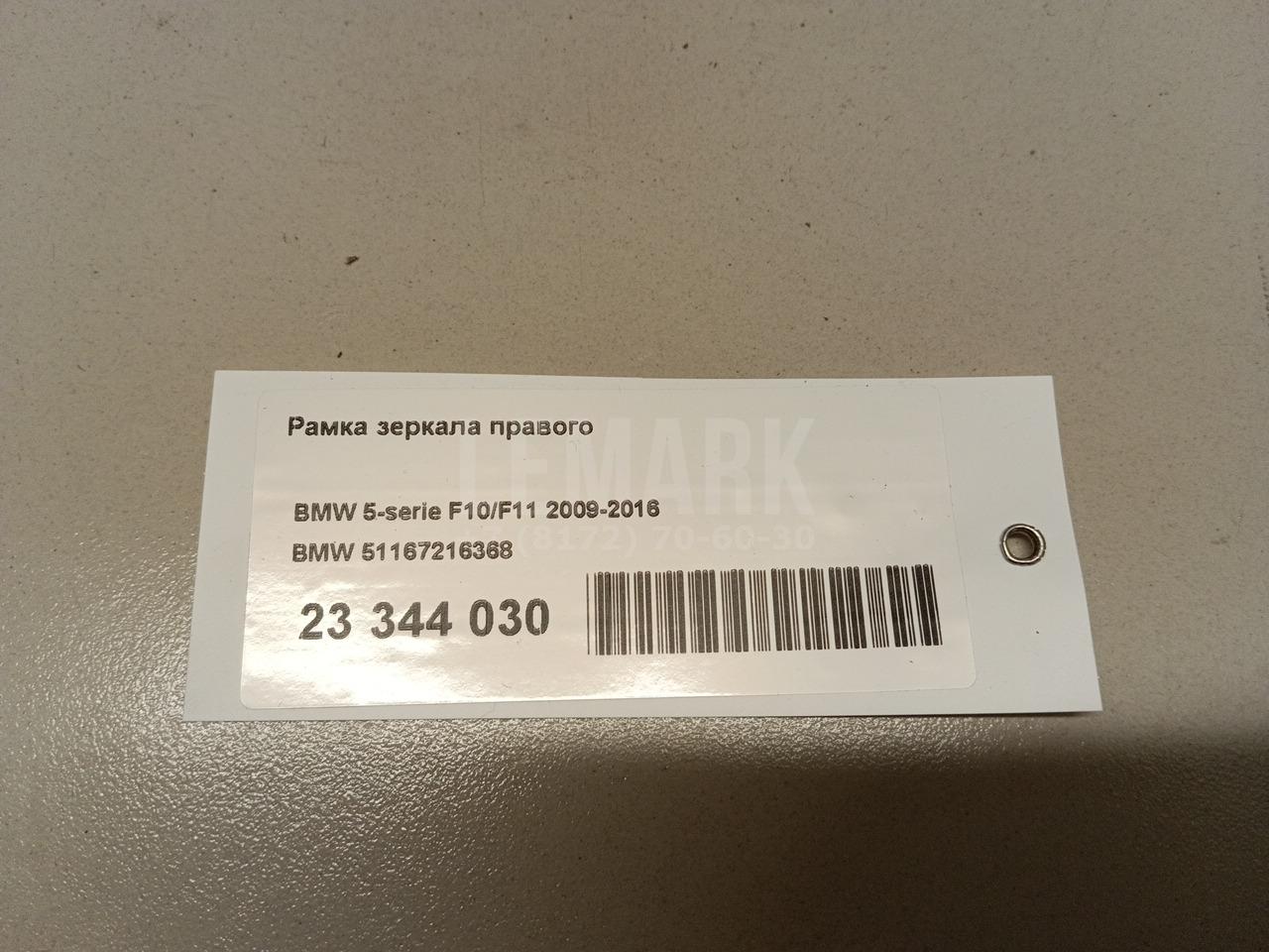 Рамка зеркала правого
