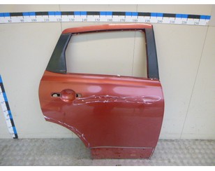 Дверь задняя правая для Nissan Qashqai (J10) 2006-2014 б/у состояние удовлетворительное