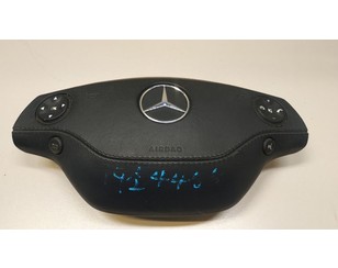 Подушка безопасности в рулевое колесо для Mercedes Benz W221 2005-2013 с разборки состояние отличное