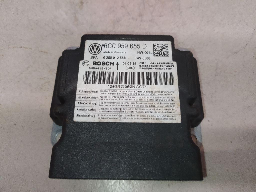 Блок управления AIR BAG 6C0959655D90R VAG