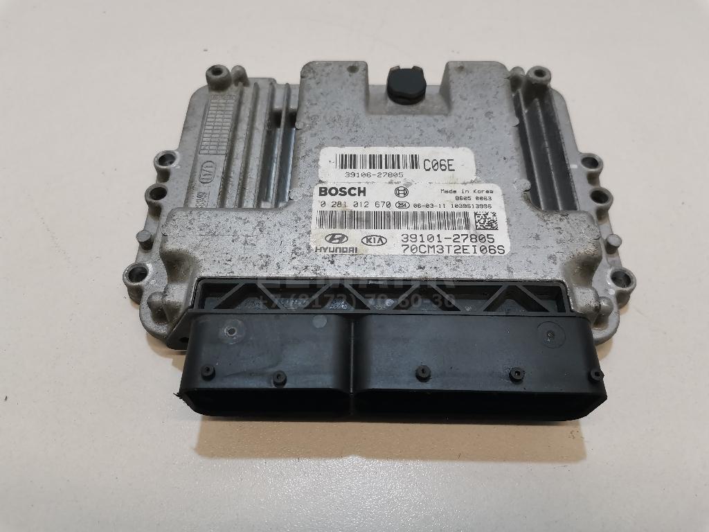 Блок управления двигателем 3910127805 Hyundai-Kia