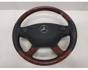 Рулевое колесо для AIR BAG (без AIR BAG) для Mercedes Benz W221 2005-2013 б/у состояние хорошее