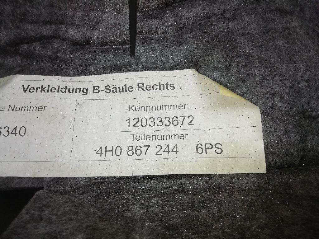 Обшивка стойки для  BMW X3 E83 2004-2010