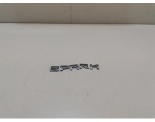 Эмблема на крышку багажника для Chevrolet Spark 2010-2015 БУ состояние отличное