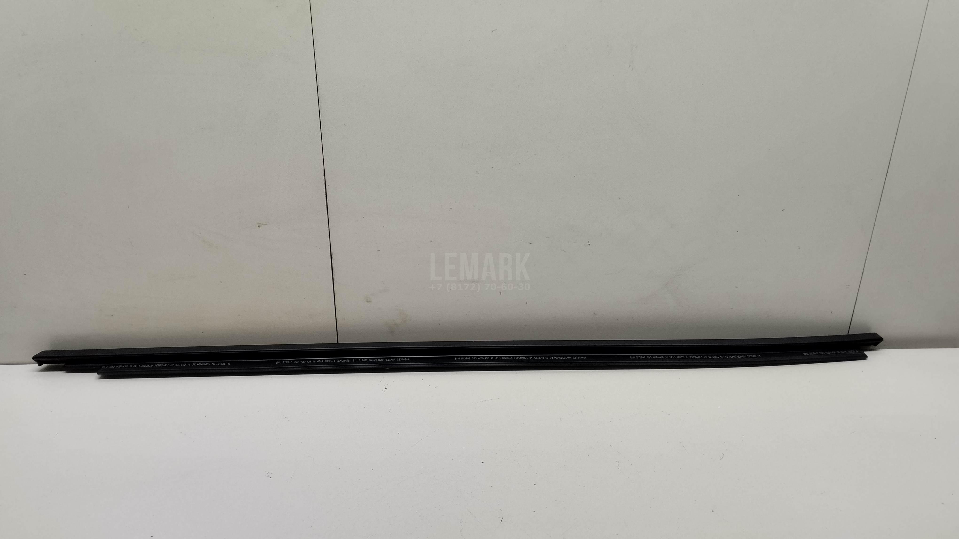 Накладка стекла заднего левого для  Audi 80/90 [B4] 1991-1995