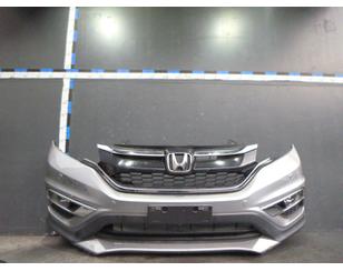 Бампер передний для Honda CR-V 2012-2018 с разборки состояние хорошее