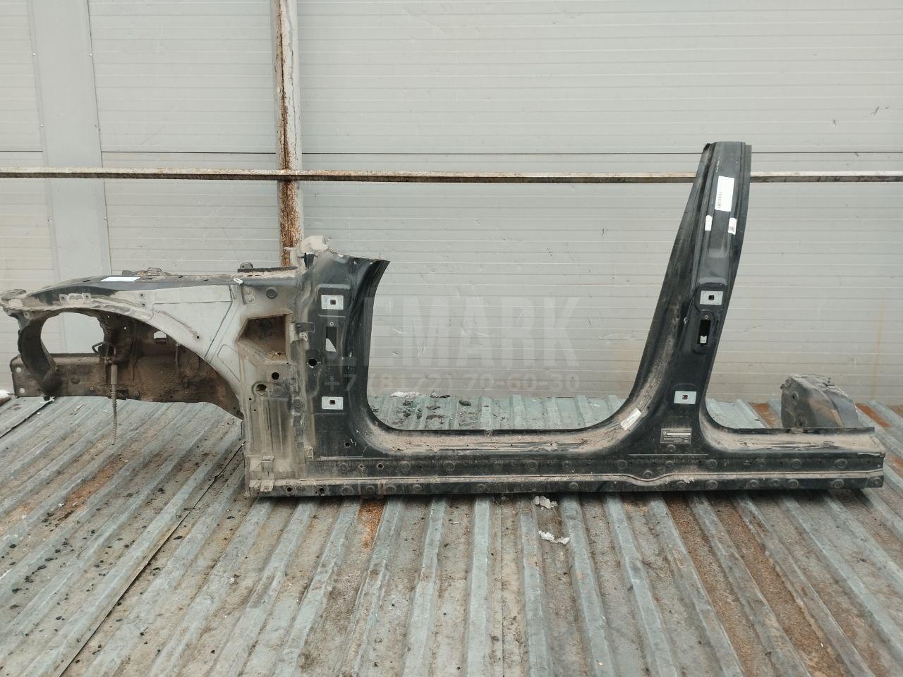 Порог со стойкой левый для  Audi A4 [B6] 2000-2004