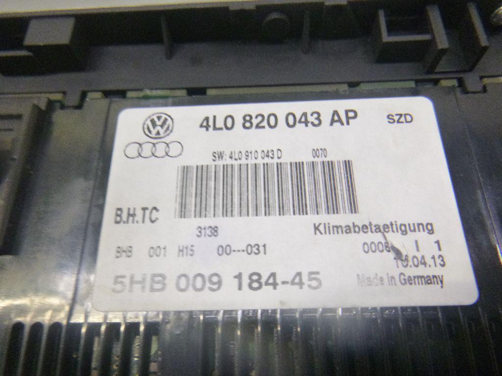 Блок управления климатической установкой для  Audi A4 [B7] 2005-2007