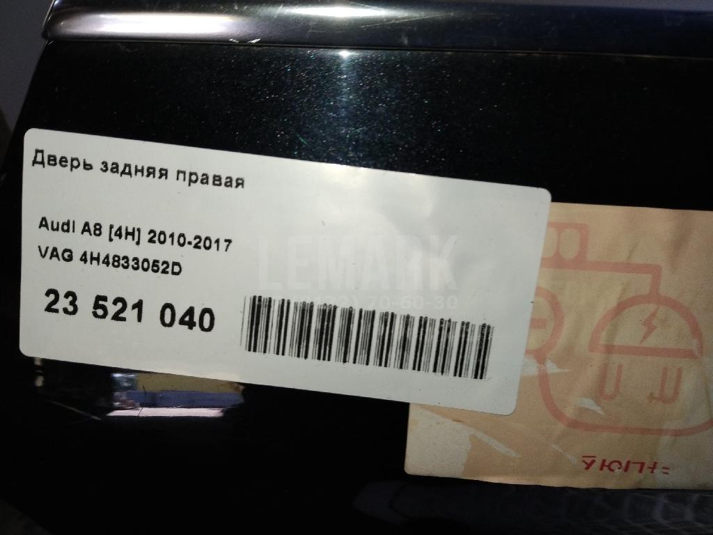 Дверь задняя правая для  Audi A3 [8PA] Sportback 2004-2013