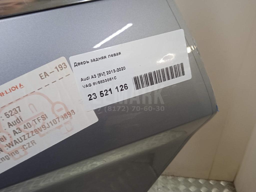 Дверь задняя левая для  Audi A3 [8V] 2013-2020
