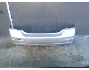 Бампер задний для Nissan Tiida (C11) 2007-2014 б/у состояние под восстановление