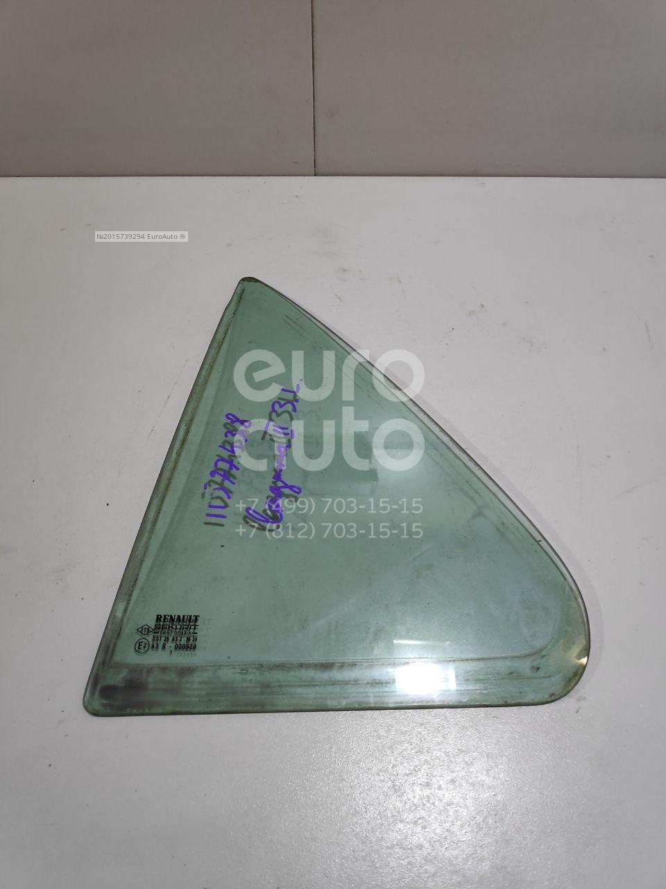 Стекло форточки (Сзади/ Справа/ Цвет зеленый) Mazda Demio 96-02