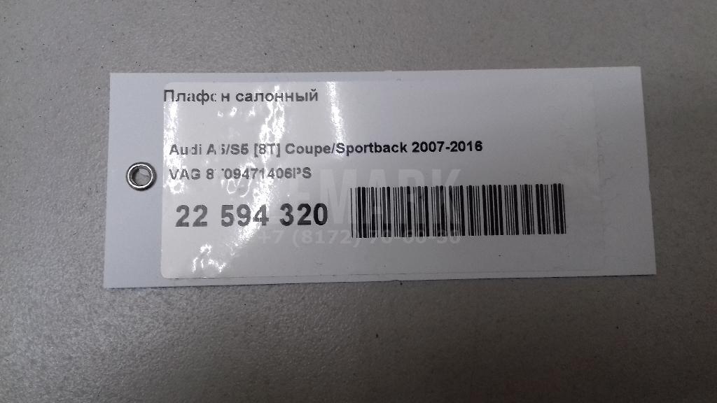 Плафон салонный