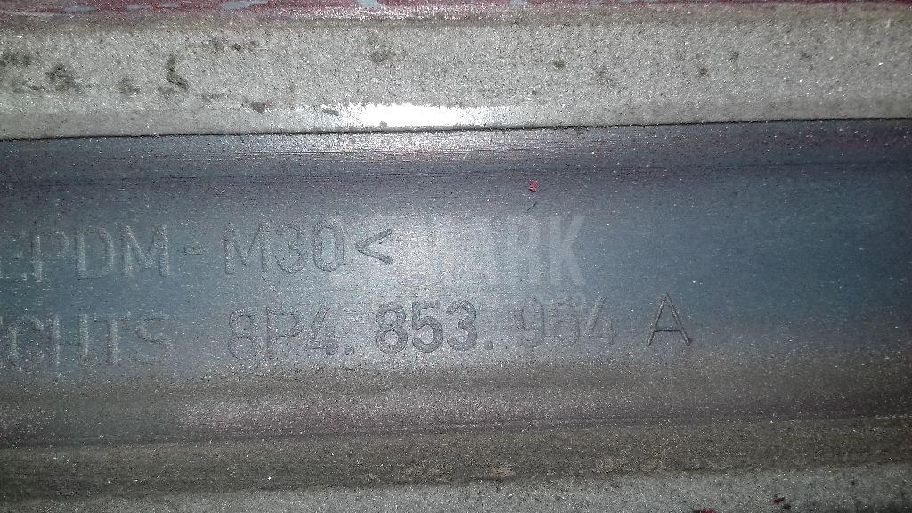 Молдинг задней правой двери для  BPW ECO 0-1996